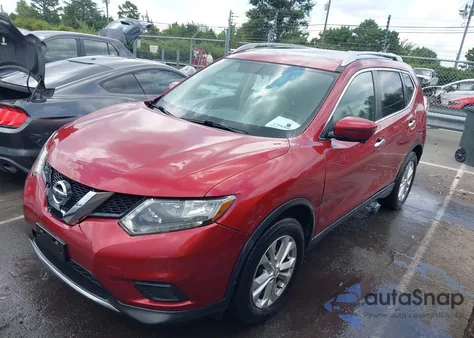 2016 Nissan Rogue Sv from USA, damaged, VIN 5N1AT2MTXGC822823